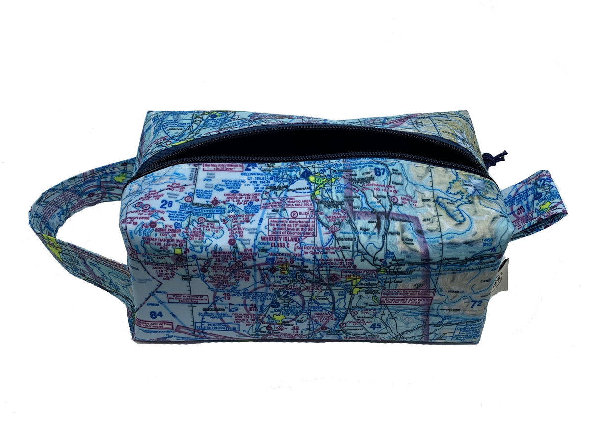 Pilot&#39;s Dopp Kit &amp; Toiletry Travel Bag - Ditty Bag Gear Organizer