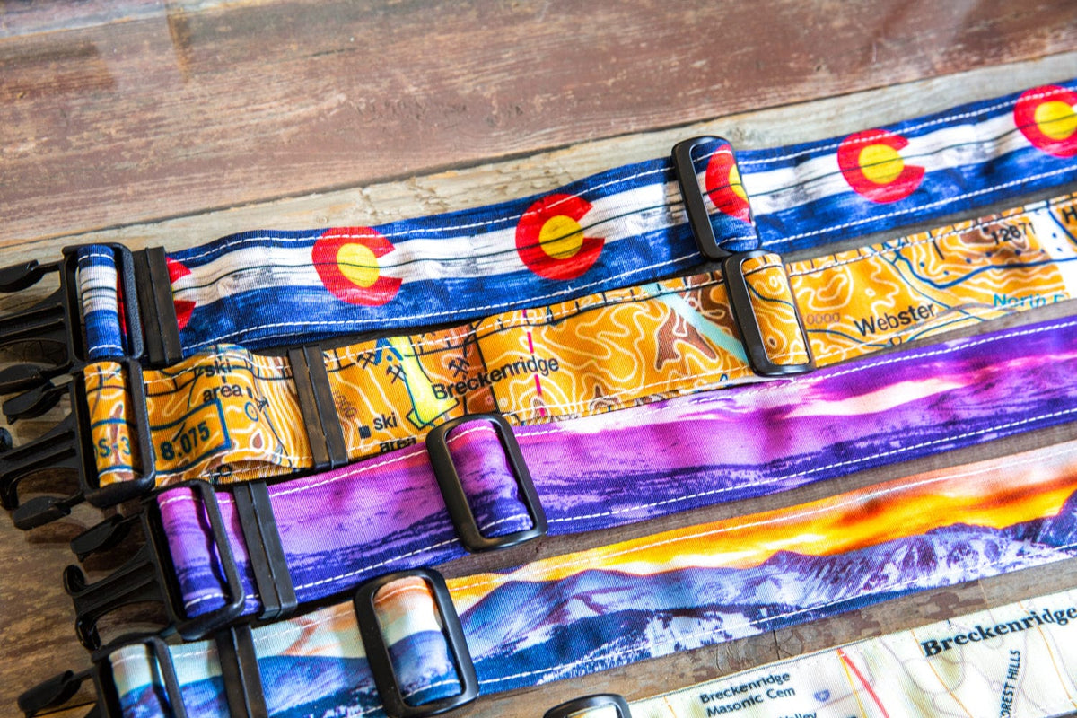 Circular Threads Pets Aviation Dog Collar Sectional Chart, Breckenridge, Colorado