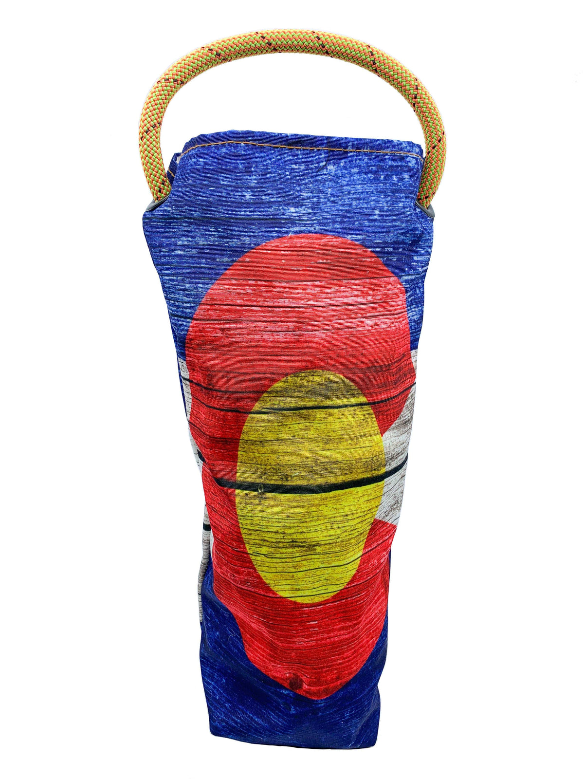 Circular Threads Upcycled Bags and Totes Colorado Flag Recycled Wine Tote