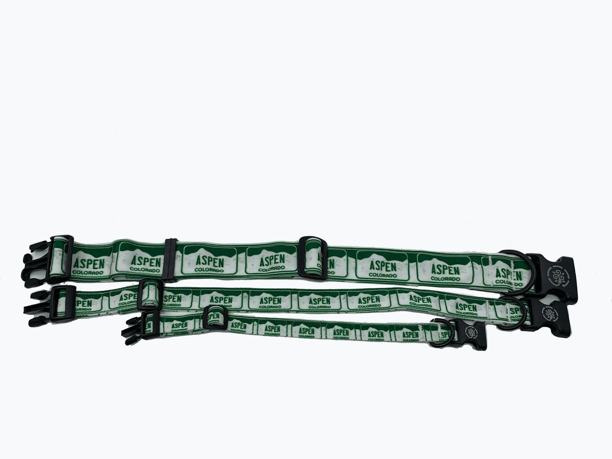 Circular Threads Animals &amp; Pet Supplies Colorado License Plate Dog Collar