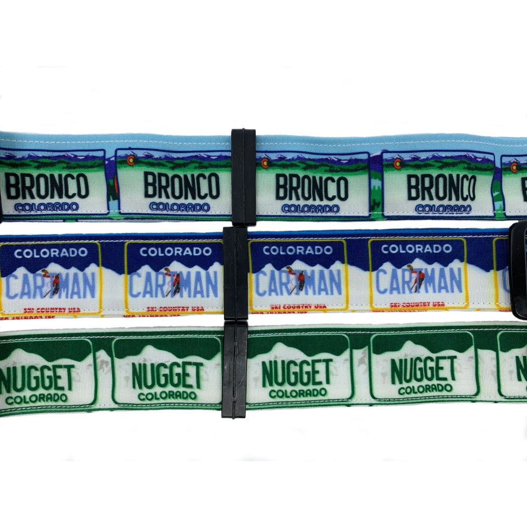 Circular Threads Pets Custom Vanity License Plate Dog Collar