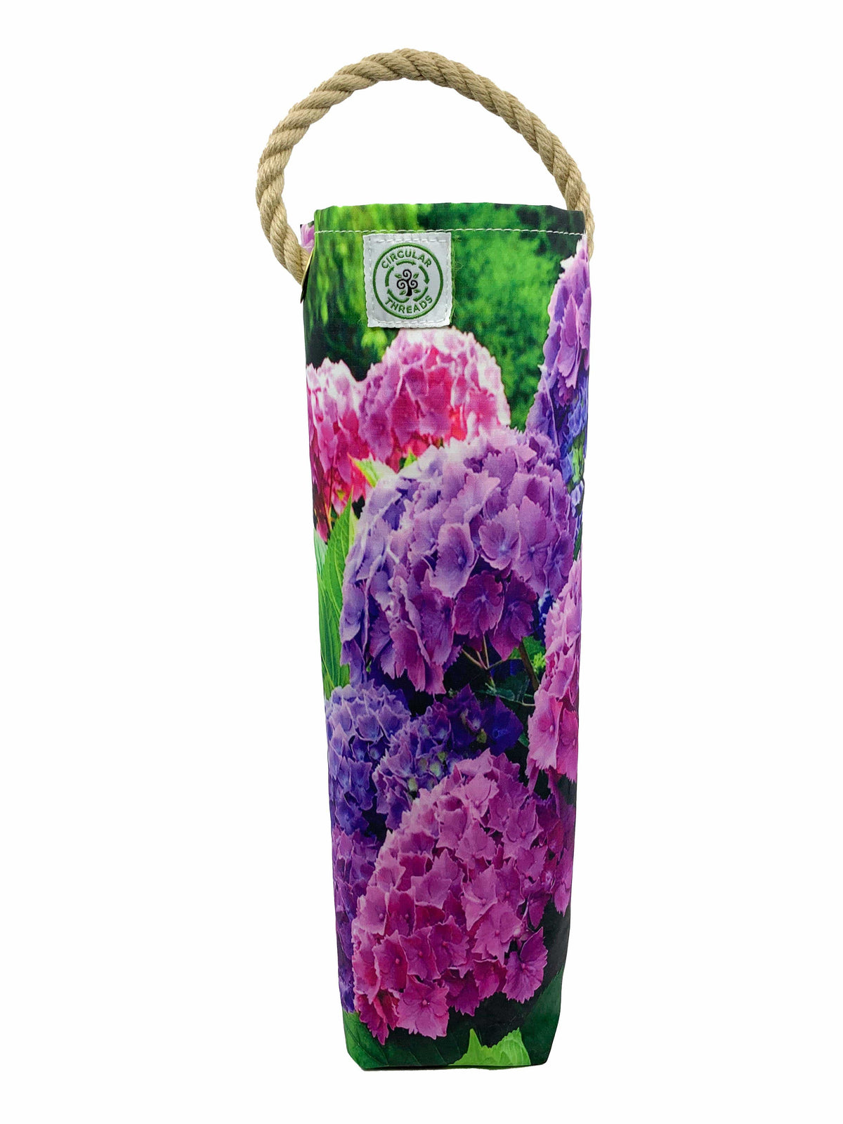 Circular Threads Upcycled Bags and Totes Hydrangea Recycled Wine Tote
